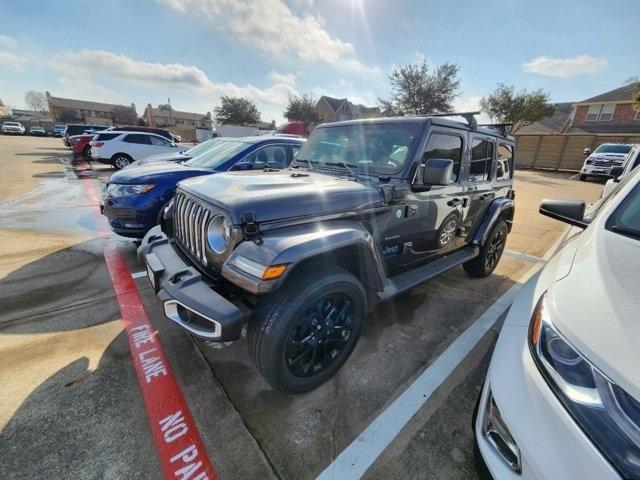 used 2021 Jeep Wrangler Unlimited 4xe car, priced at $29,700