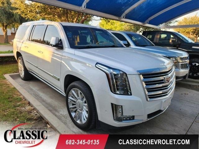 used 2018 Cadillac Escalade ESV car, priced at $38,000