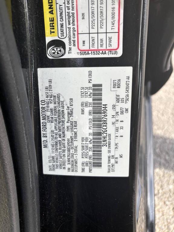 used 2011 Lincoln MKZ car, priced at $8,995