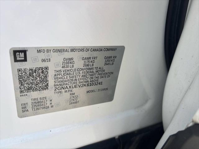used 2019 Chevrolet Equinox car, priced at $10,995