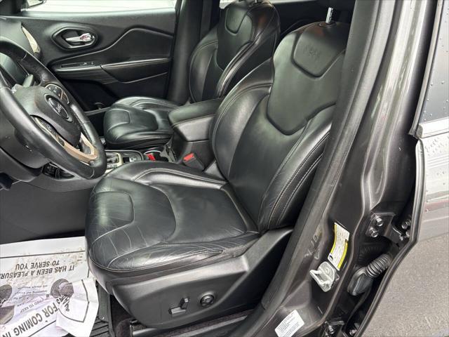 used 2017 Jeep Cherokee car, priced at $12,995