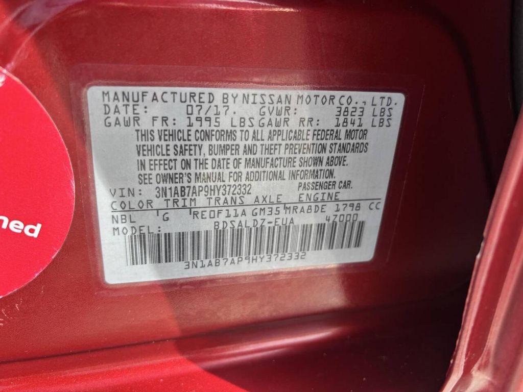 used 2017 Nissan Sentra car, priced at $8,995