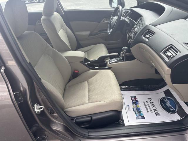 used 2015 Honda Civic car, priced at $13,995