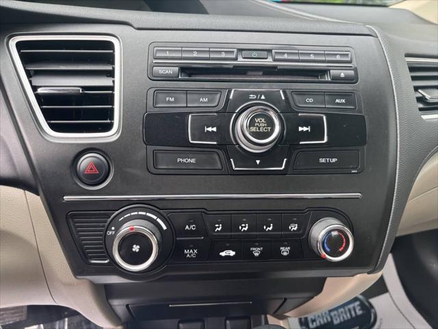 used 2015 Honda Civic car, priced at $13,995