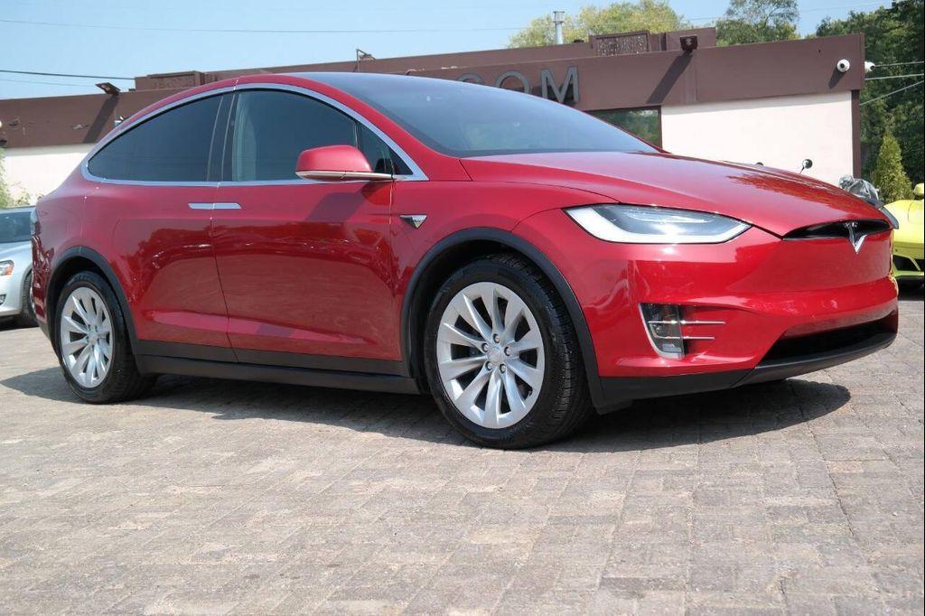 used 2017 Tesla Model X car, priced at $27,500