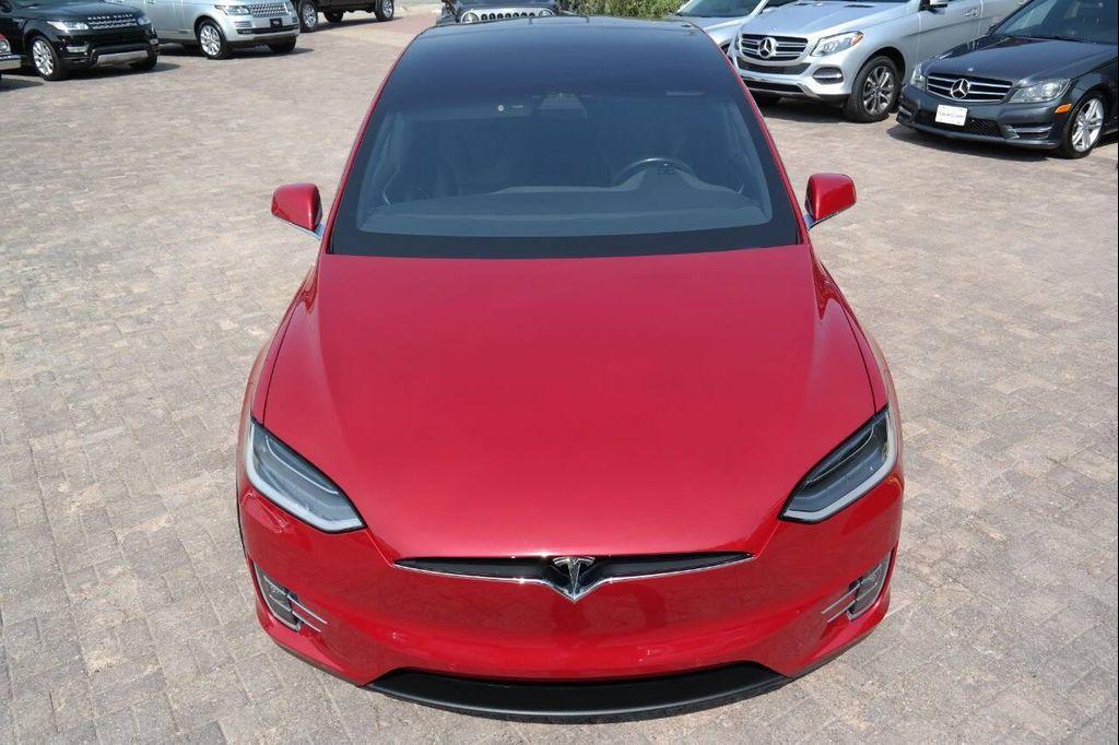used 2017 Tesla Model X car, priced at $27,500