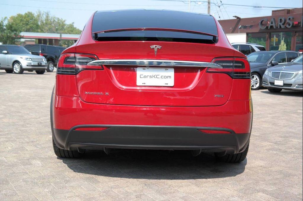 used 2017 Tesla Model X car, priced at $27,500