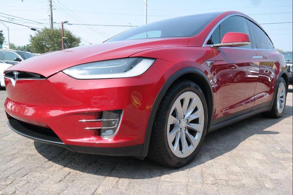 used 2017 Tesla Model X car, priced at $27,500