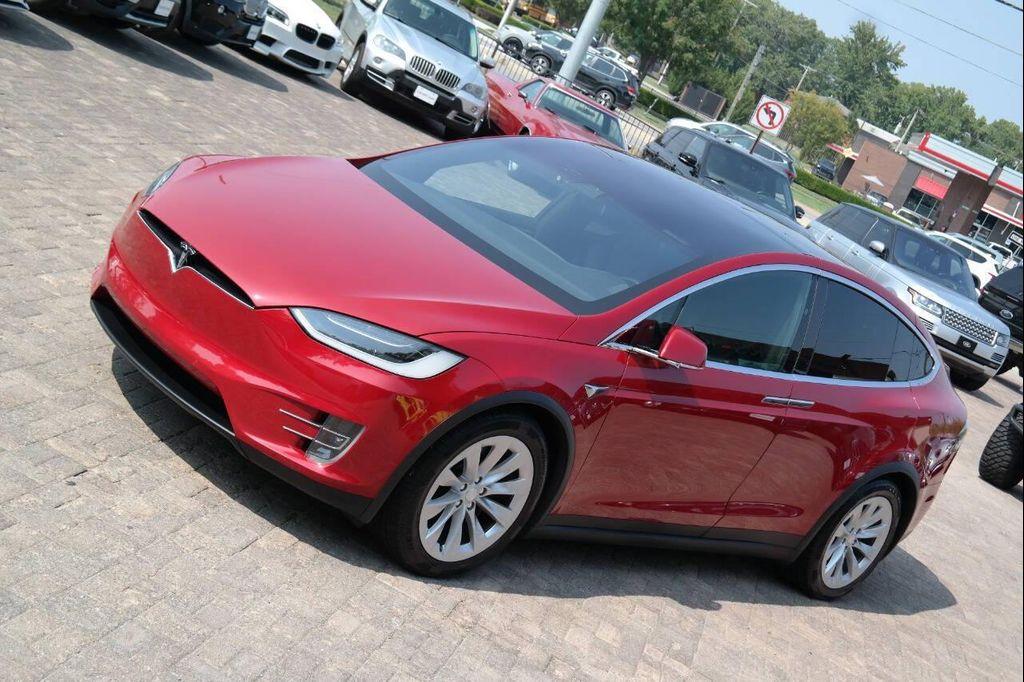 used 2017 Tesla Model X car, priced at $27,500
