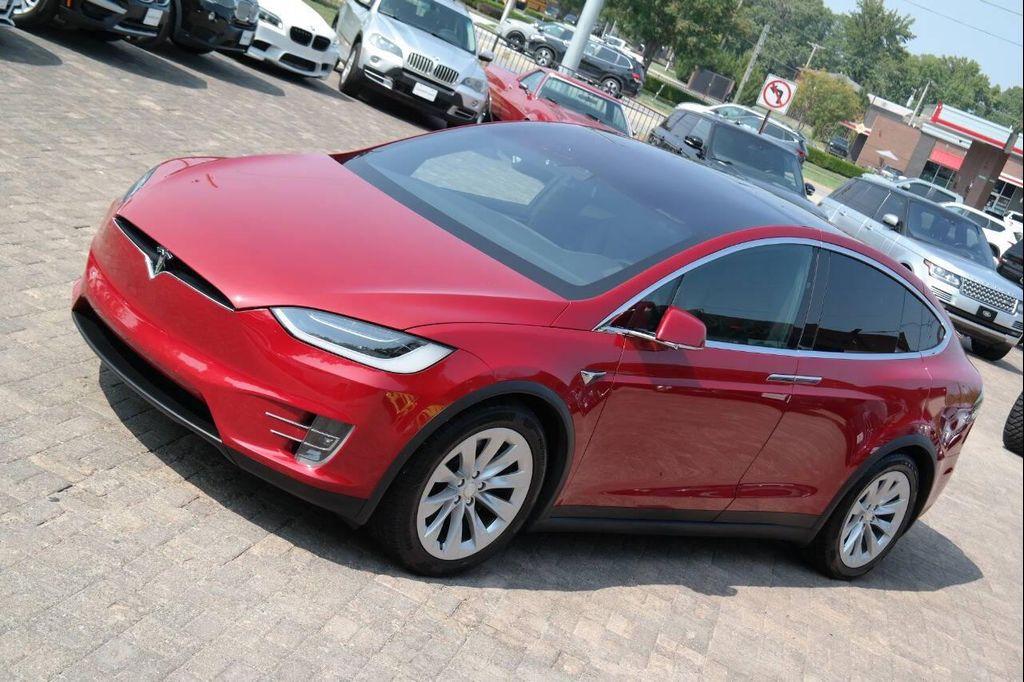 used 2017 Tesla Model X car, priced at $27,500