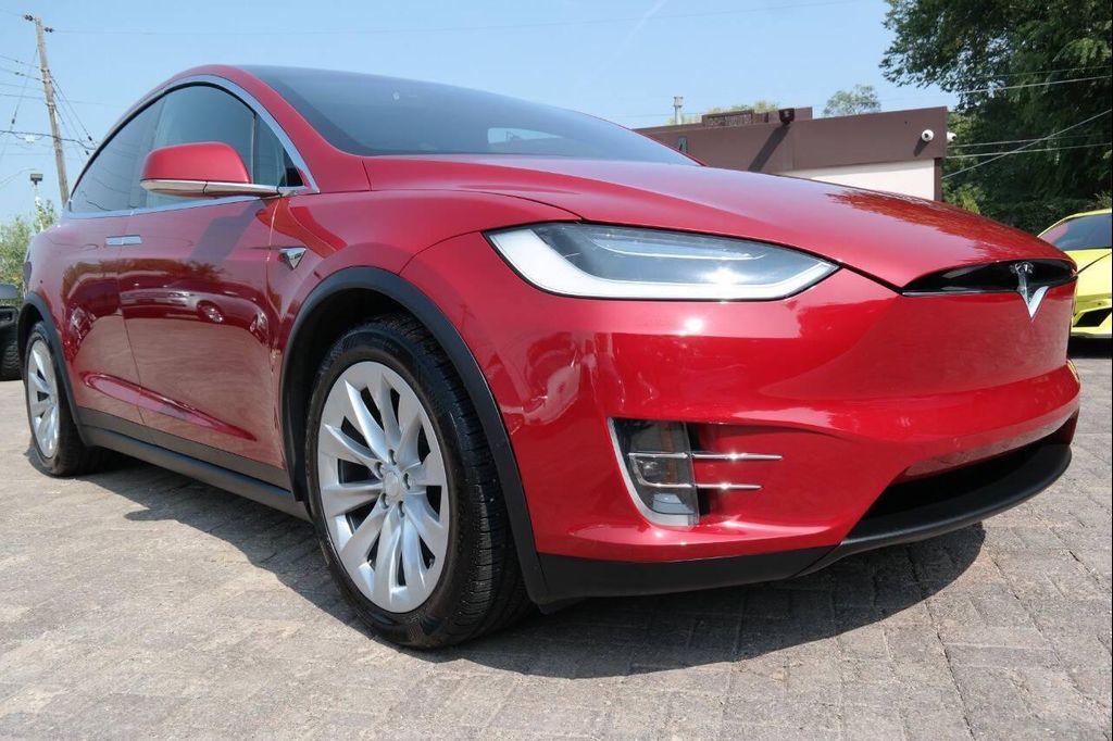 used 2017 Tesla Model X car, priced at $27,500