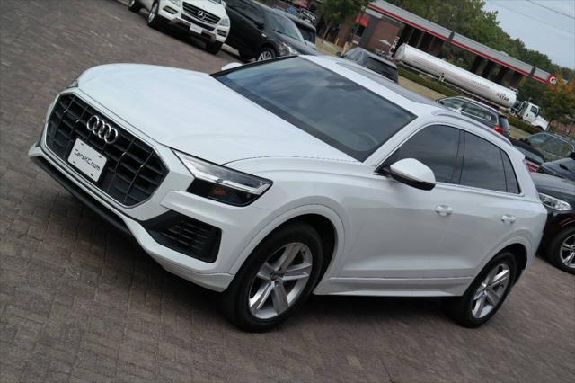 used 2019 Audi Q8 car, priced at $37,500