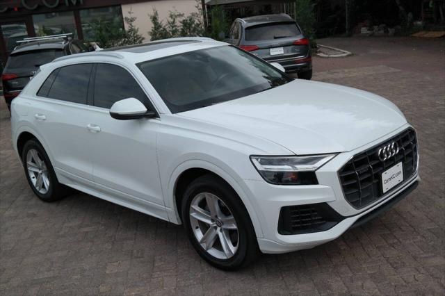 used 2019 Audi Q8 car, priced at $37,500