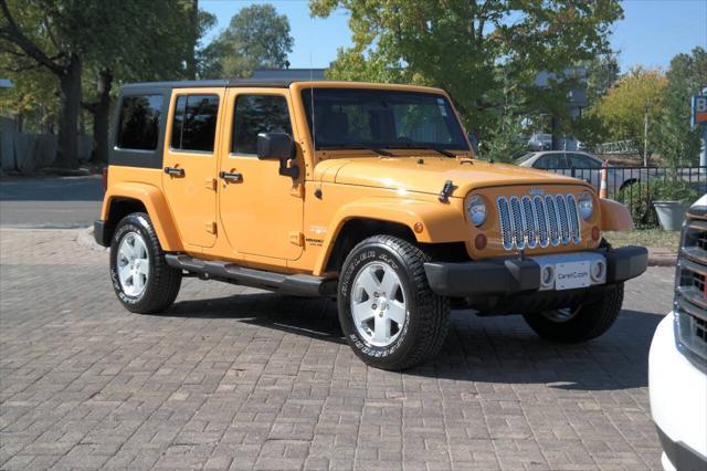 used 2012 Jeep Wrangler Unlimited car, priced at $17,900