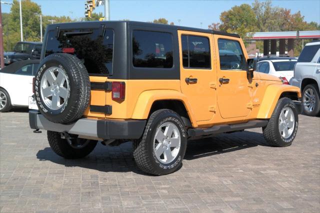 used 2012 Jeep Wrangler Unlimited car, priced at $17,900