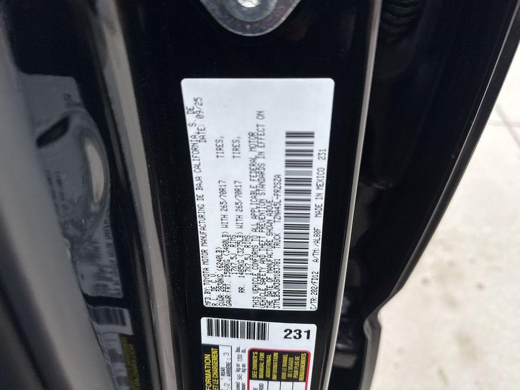 new 2025 Toyota Tacoma car, priced at $44,036