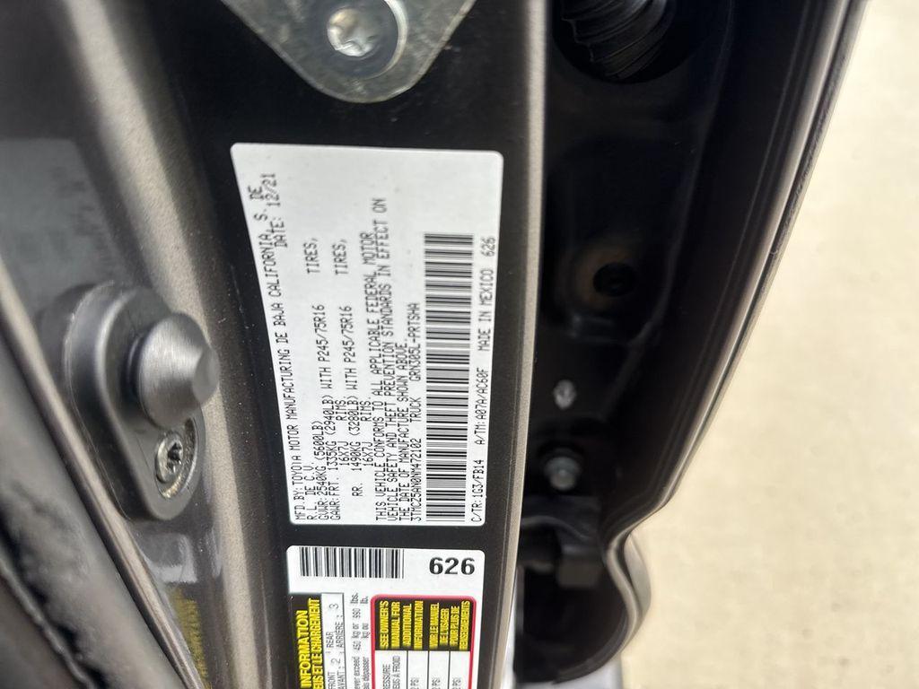 used 2022 Toyota Tacoma car, priced at $32,595