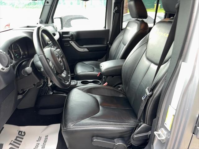 used 2014 Jeep Wrangler Unlimited car, priced at $25,988