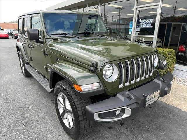 used 2022 Jeep Wrangler Unlimited car, priced at $32,985
