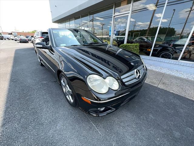 used 2009 Mercedes-Benz CLK-Class car, priced at $10,985