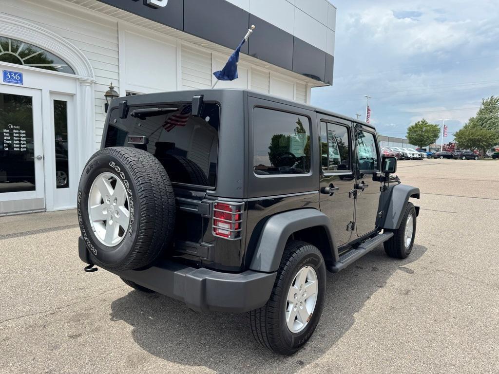 used 2015 Jeep Wrangler Unlimited car, priced at $15,295