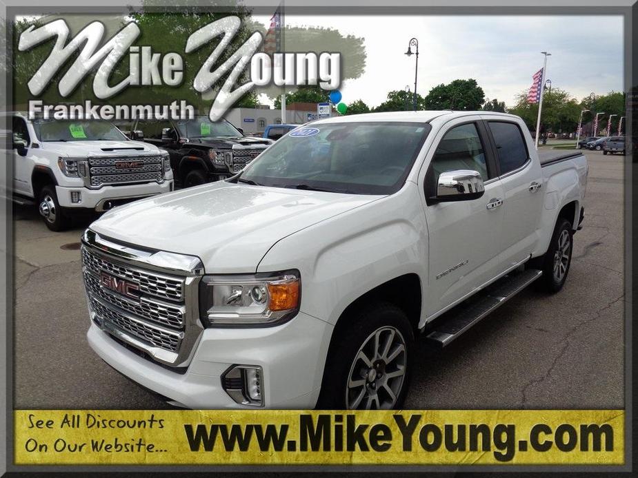 used 2021 GMC Canyon car, priced at $35,357
