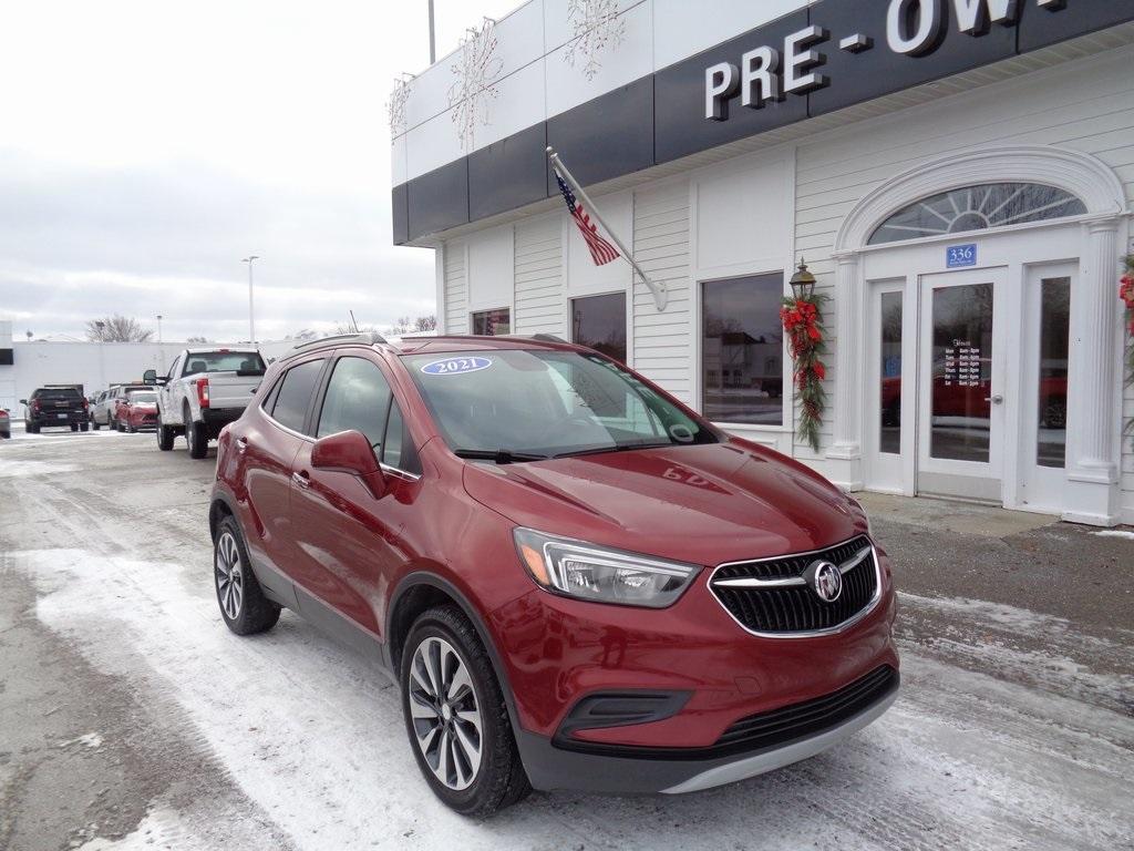 used 2021 Buick Encore car, priced at $15,495