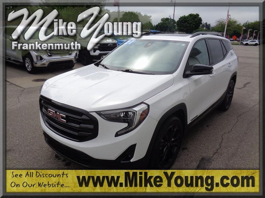 used 2021 GMC Terrain car, priced at $22,650