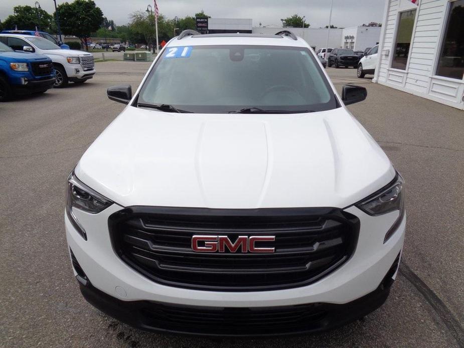 used 2021 GMC Terrain car, priced at $22,650