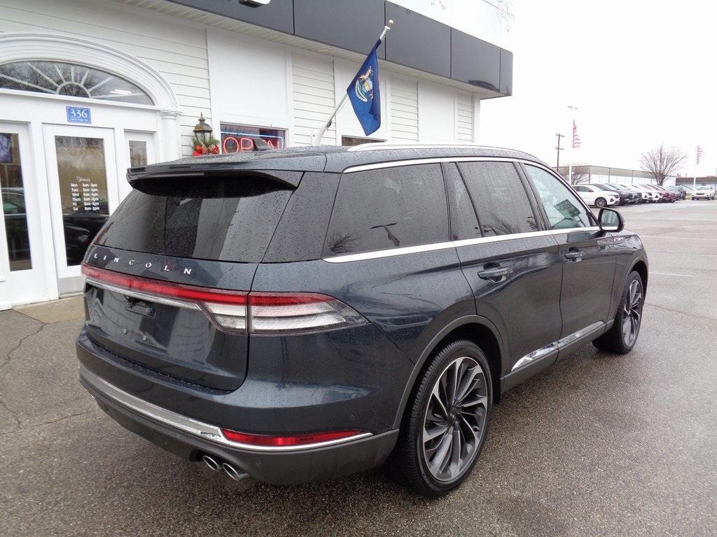 used 2022 Lincoln Aviator car, priced at $47,500