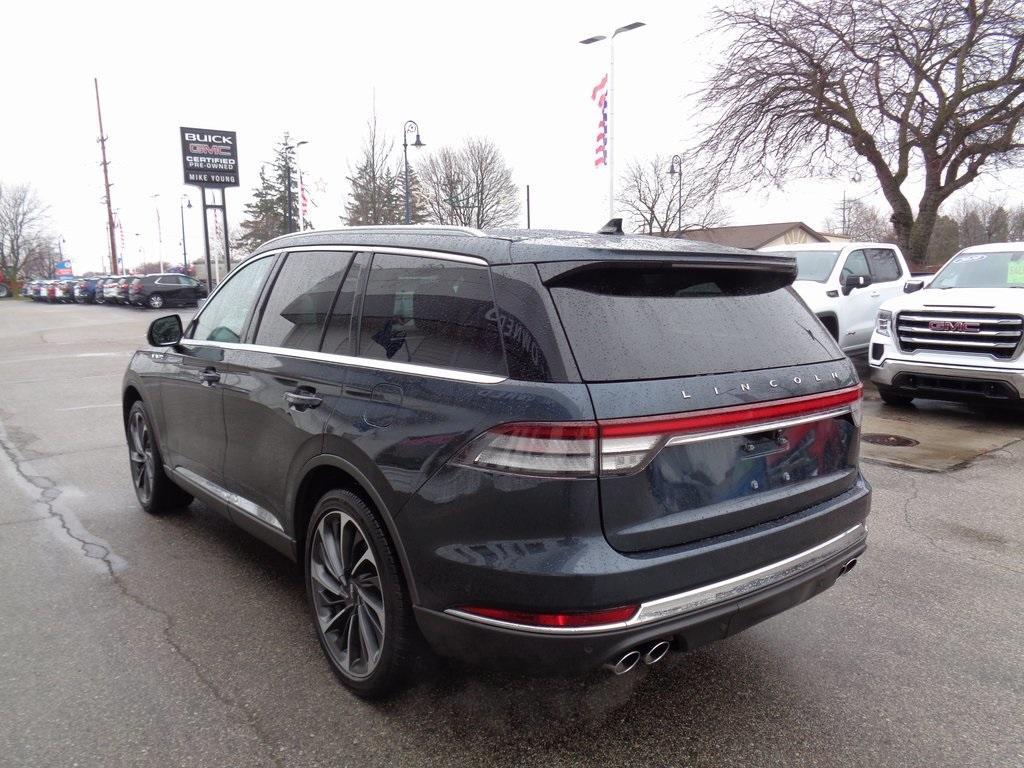 used 2022 Lincoln Aviator car, priced at $47,500