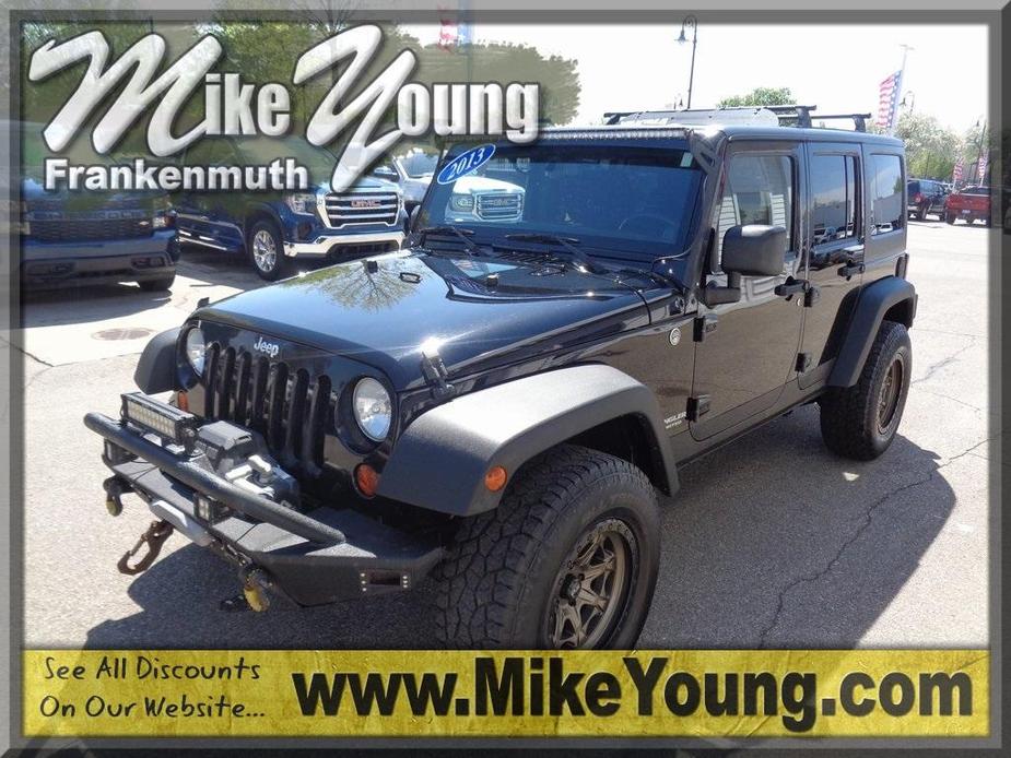 used 2013 Jeep Wrangler Unlimited car, priced at $13,995