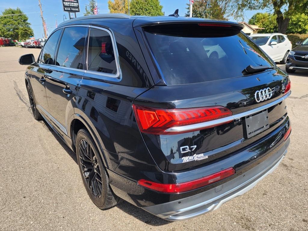 used 2021 Audi Q7 car, priced at $24,995