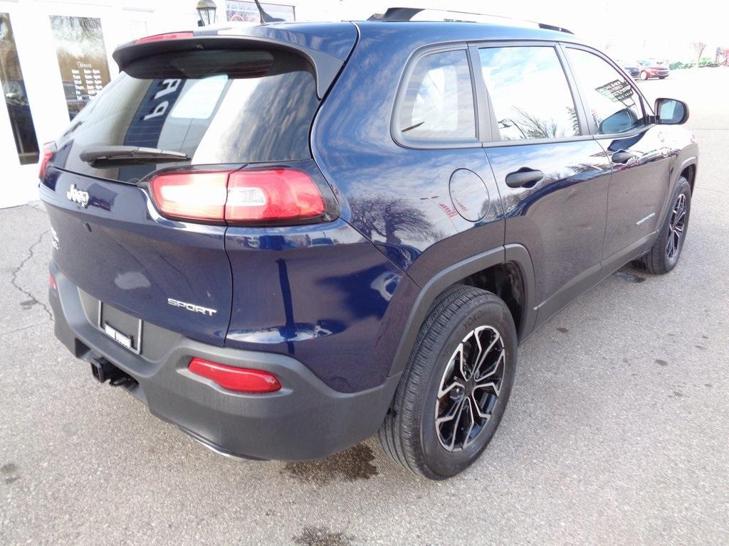 used 2016 Jeep Cherokee car, priced at $14,995