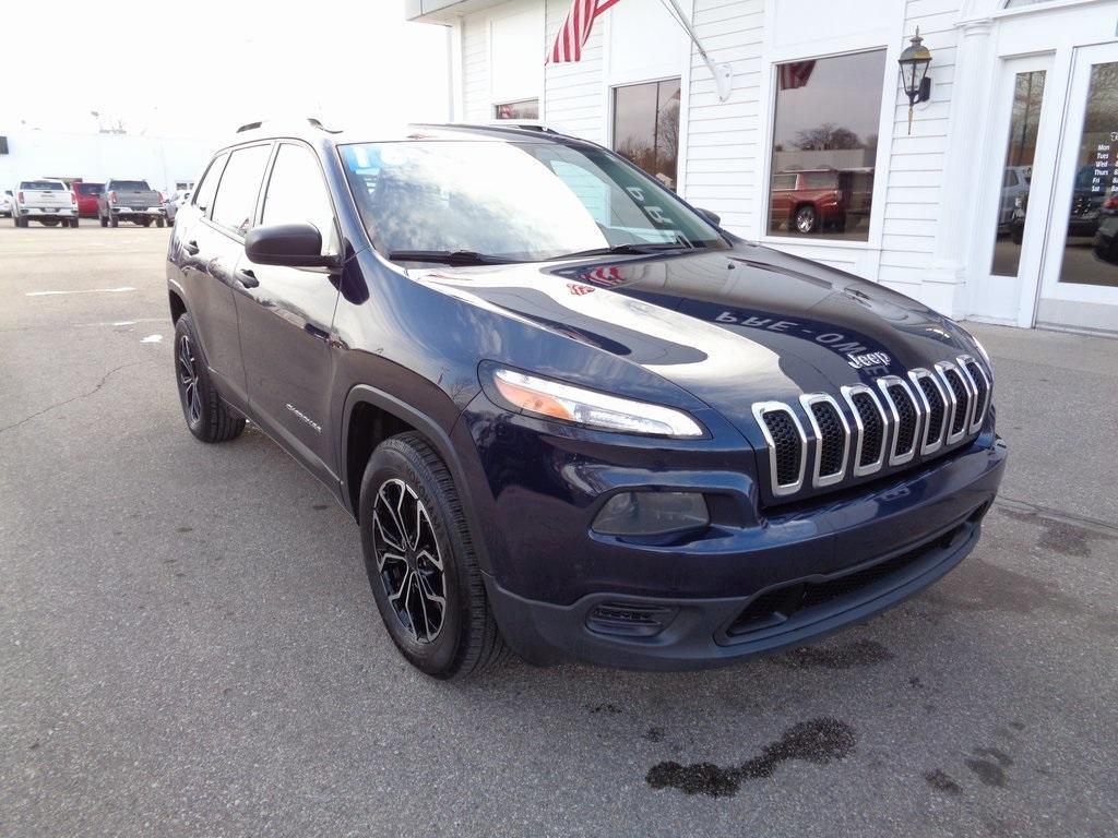 used 2016 Jeep Cherokee car, priced at $14,995