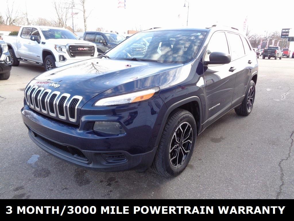 used 2016 Jeep Cherokee car, priced at $14,995