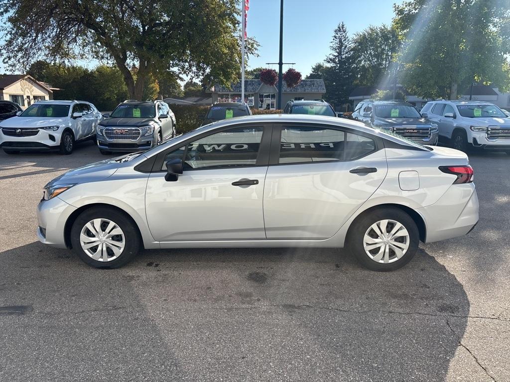 used 2025 Nissan Versa car, priced at $18,495