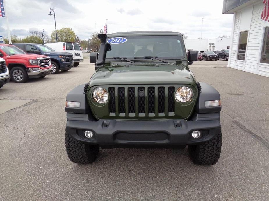 used 2023 Jeep Wrangler car, priced at $37,897