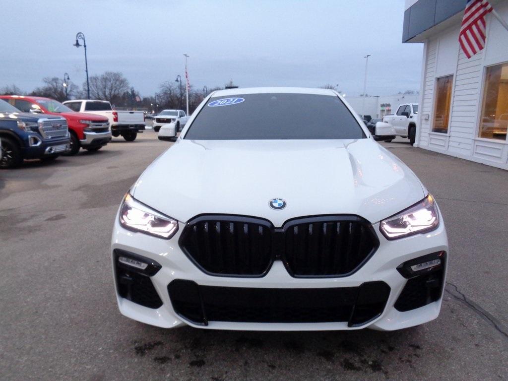 used 2021 BMW X6 car, priced at $42,995