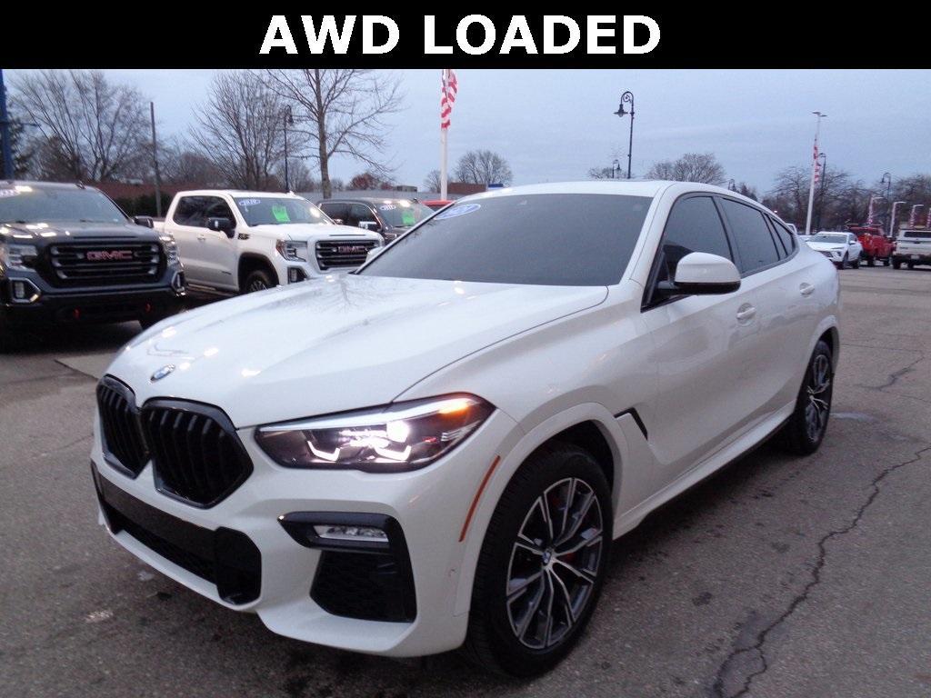 used 2021 BMW X6 car, priced at $43,995