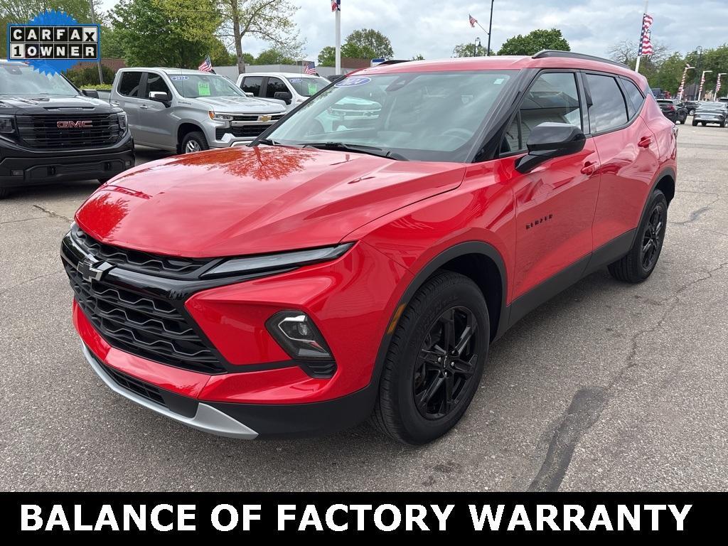 used 2024 Chevrolet Blazer car, priced at $29,399