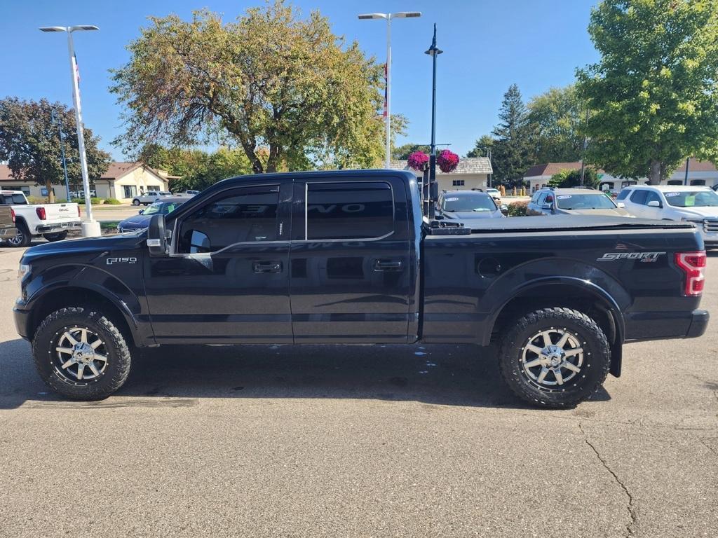used 2018 Ford F-150 car, priced at $19,495