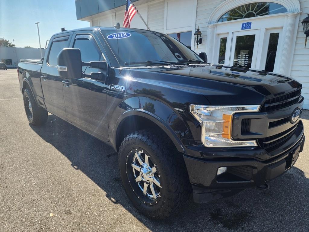 used 2018 Ford F-150 car, priced at $19,495