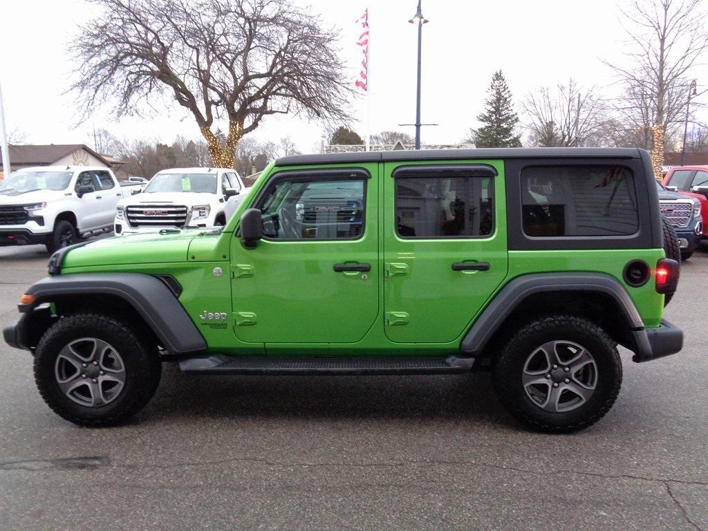 used 2019 Jeep Wrangler Unlimited car, priced at $24,195