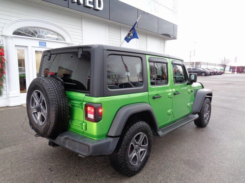 used 2019 Jeep Wrangler Unlimited car, priced at $24,195