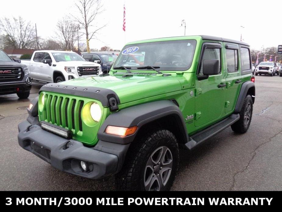 used 2019 Jeep Wrangler Unlimited car, priced at $24,195