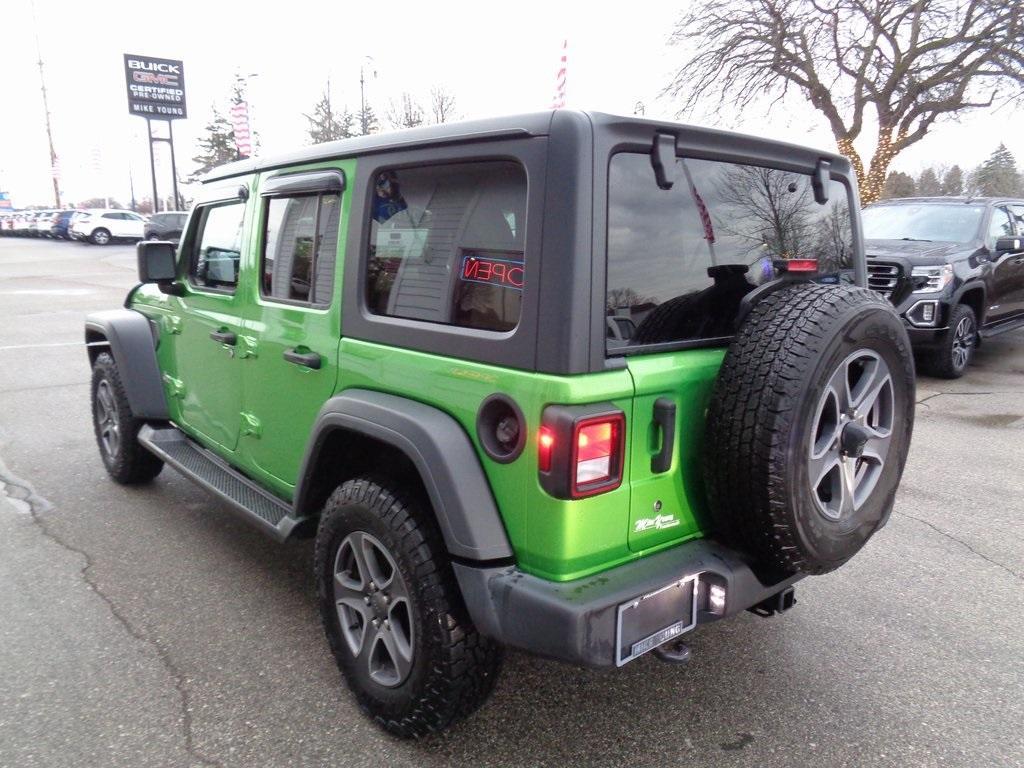 used 2019 Jeep Wrangler Unlimited car, priced at $24,195