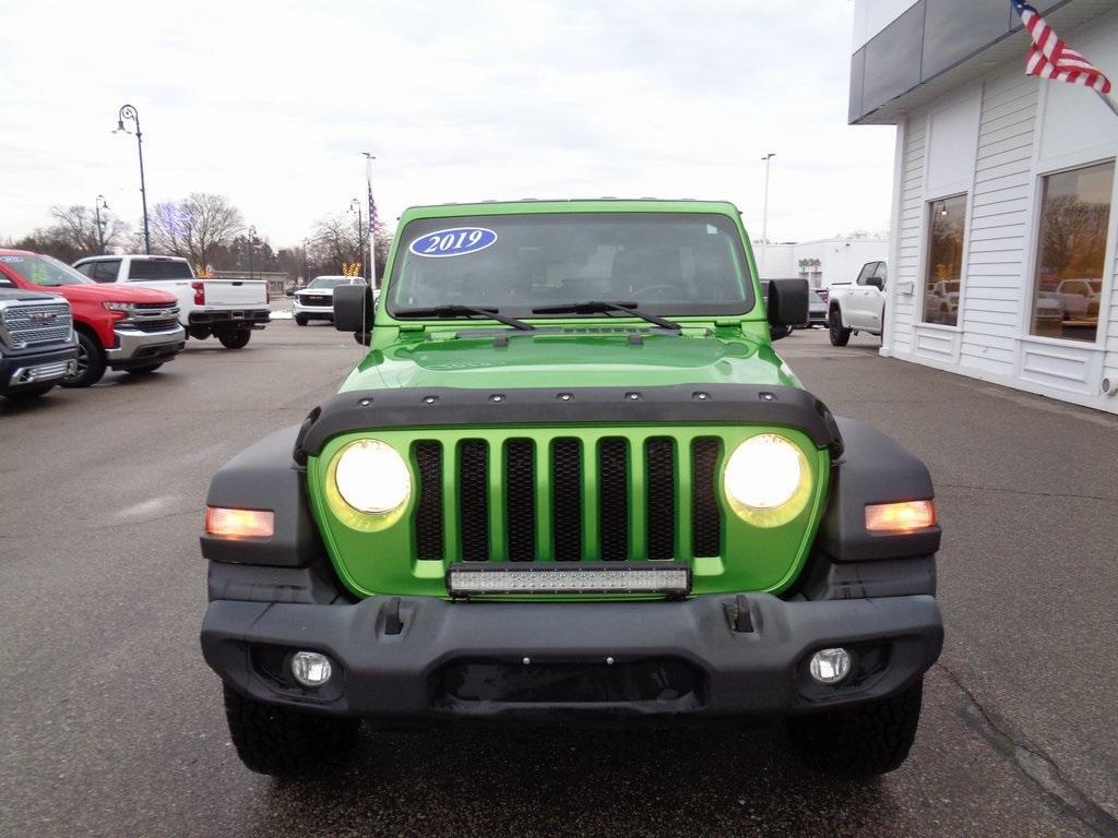 used 2019 Jeep Wrangler Unlimited car, priced at $24,195