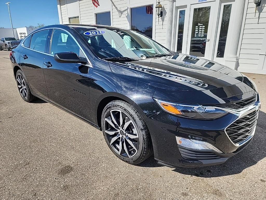 used 2021 Chevrolet Malibu car, priced at $18,435