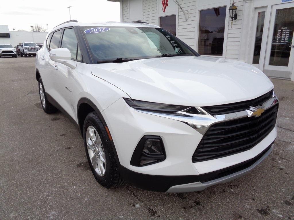 used 2022 Chevrolet Blazer car, priced at $23,995